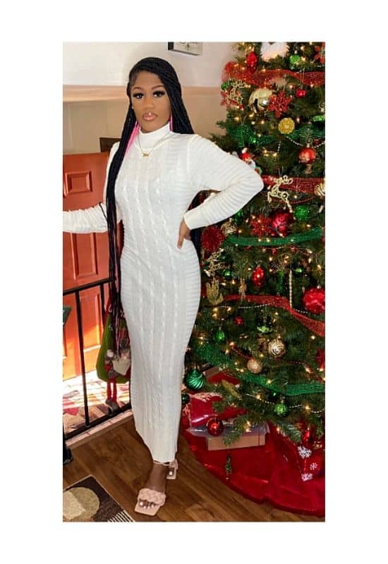 turtleneck dress