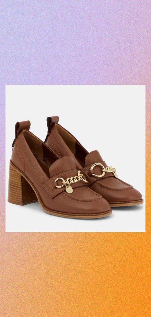 brown loafer vintage preppy outfit