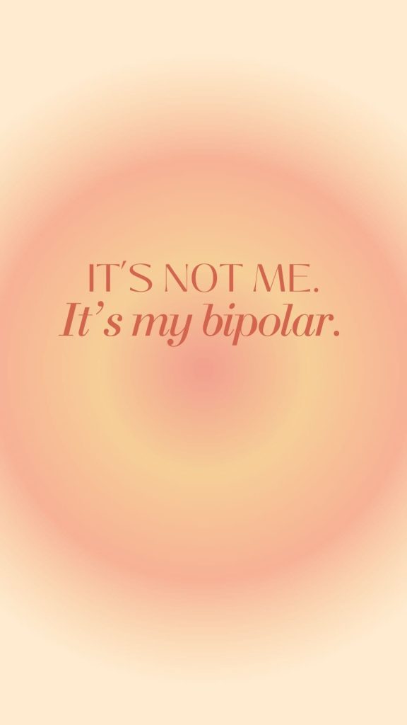 It's not me, it's my bipolar wallpaper