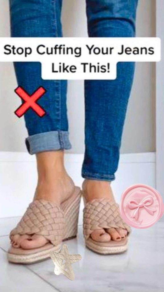 how to cuff jeans