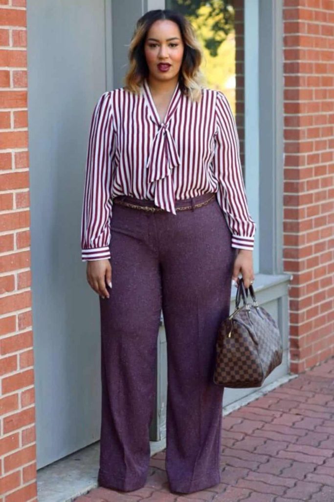 work outfits over 40s plus size