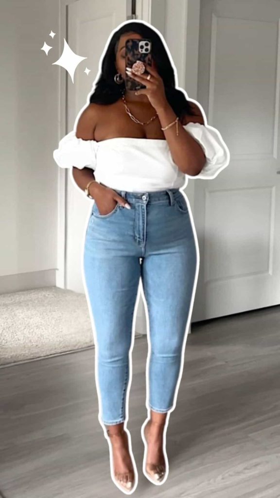 JEANS OUTFIT black women