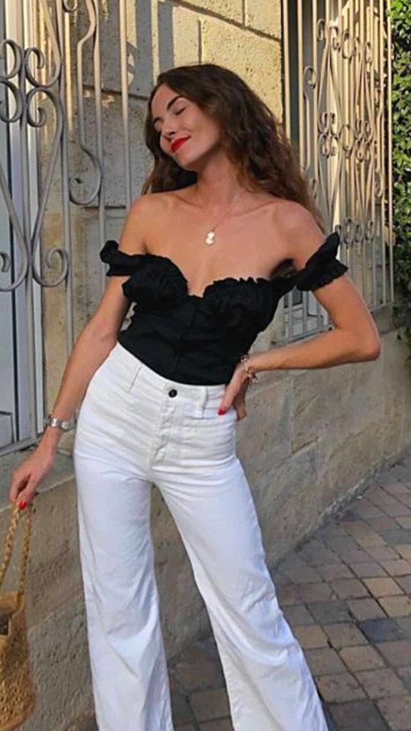 how to wear white jeans cellulite