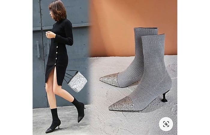 How to wear kitten heels boots