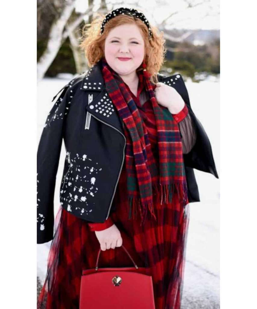 red biker jackets cute Xmas outfits