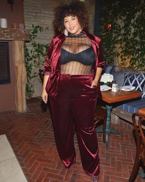 velvet christmas party outfit ideas