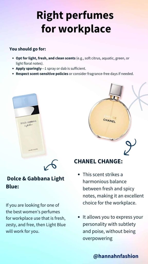 perfume suitable for workplace