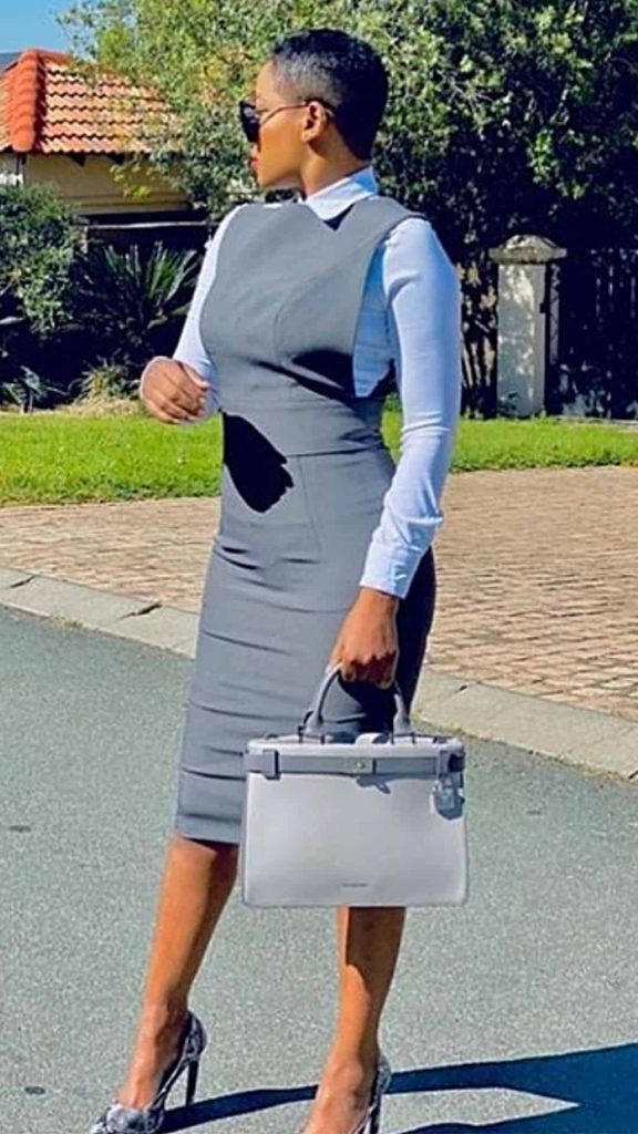 first day of work outfit black women