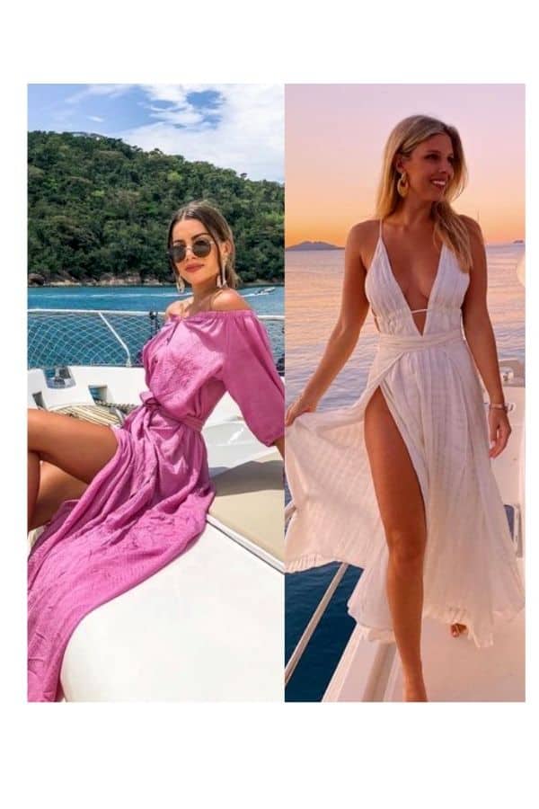 yacht party dress code Catamaran outfit 