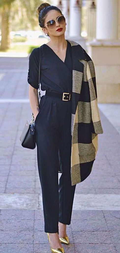 what to wear jumpsuit jacket
