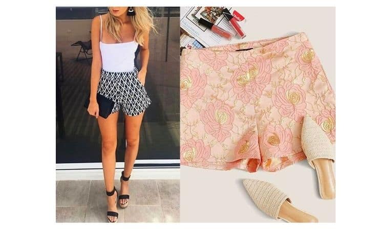 What to wear with jacquard pants 