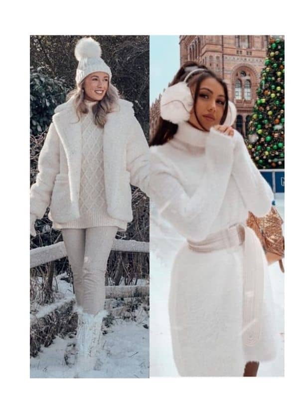winter wonderland photoshoot outfit ideas