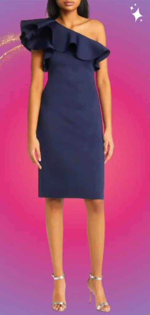 one-shoulder dress