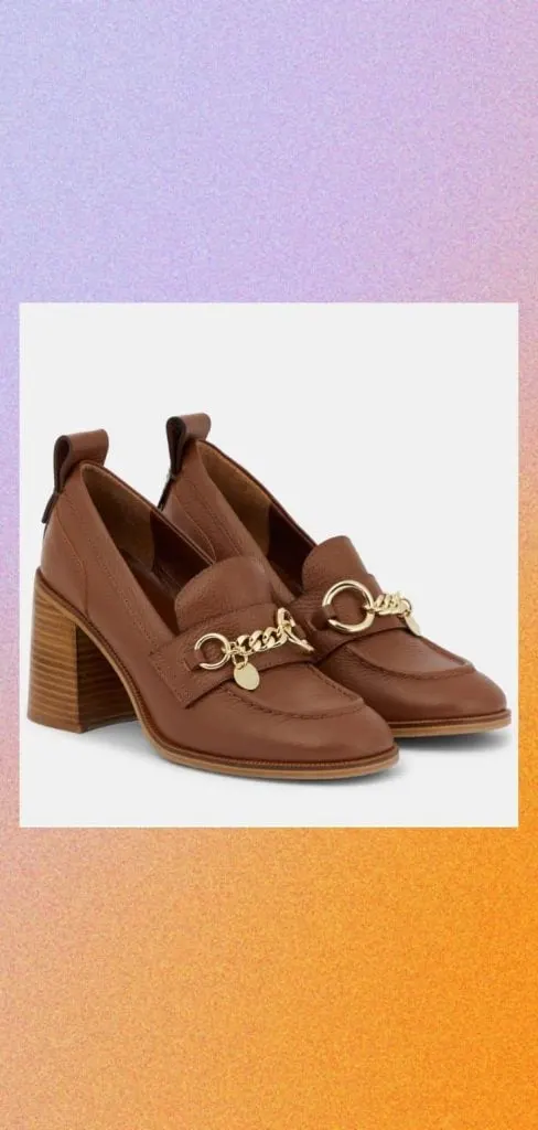 brown loafer vintage preppy outfit