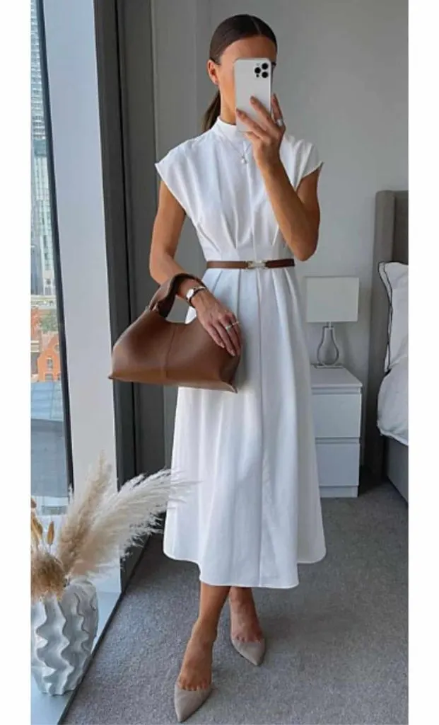 tone on tone outfit