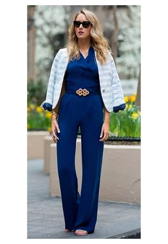 What to wear over a sleeveless jumpsuit to a wedding