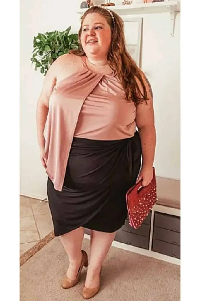 plus size tops wedding