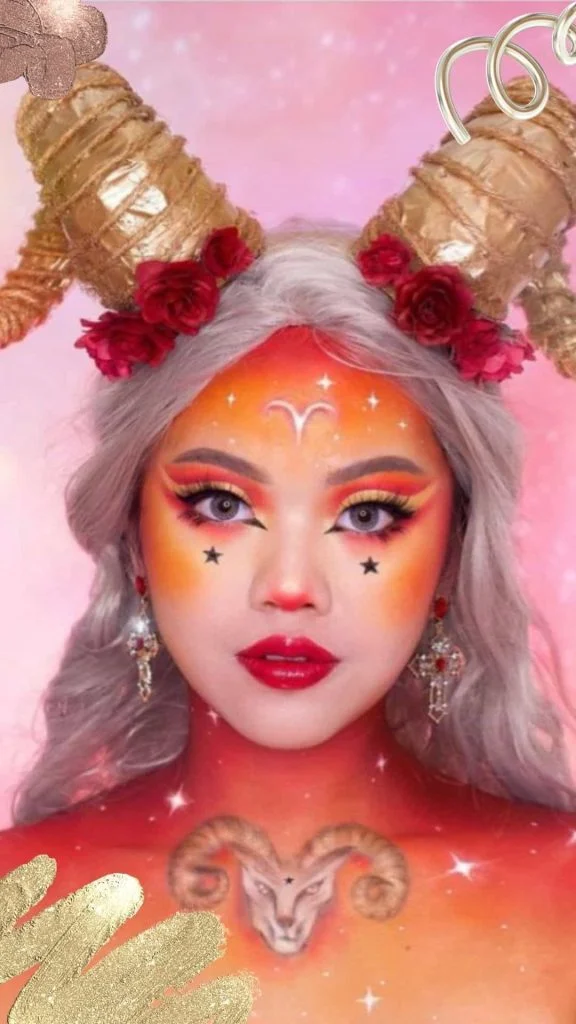 Zodiac signs party makeup