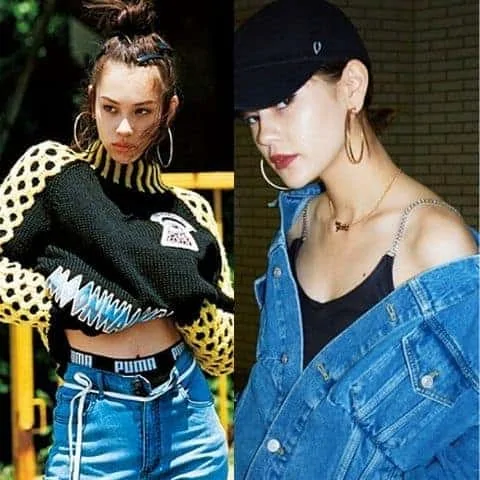 how to wear hoop earrings casually 