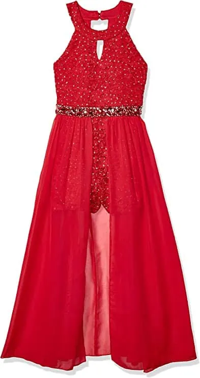 Maxi Romper Dress For Juniors homecoming