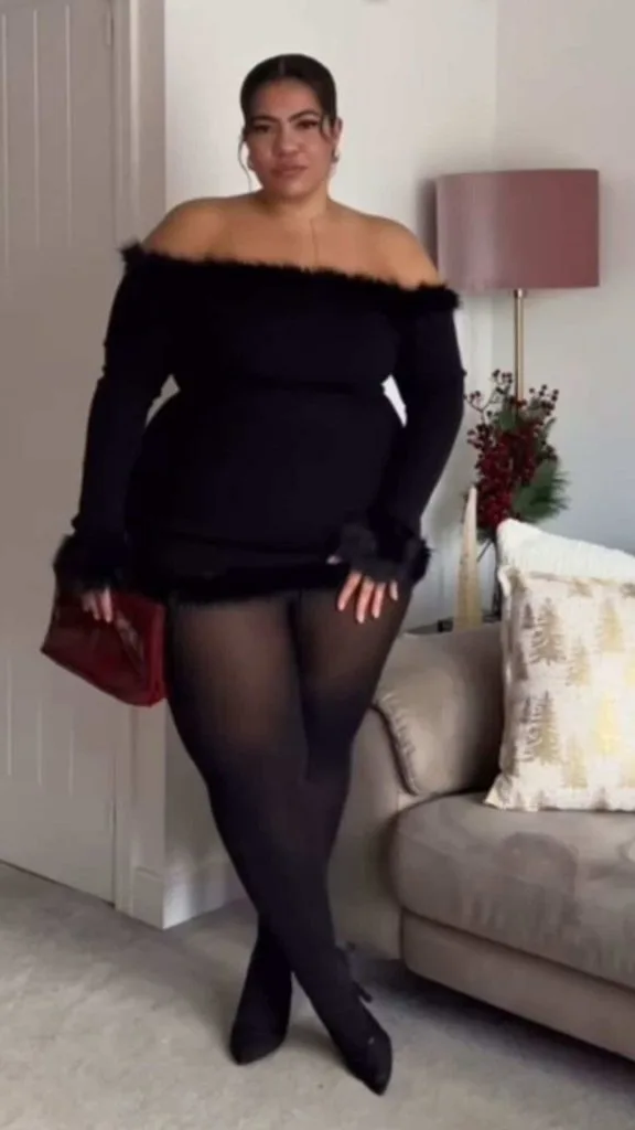 christmas holiday outfit black 