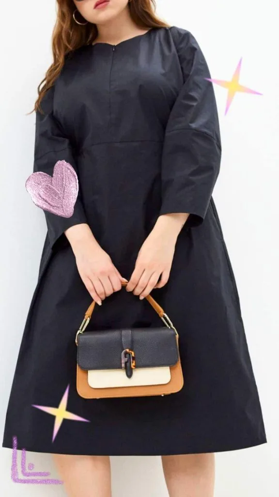black funeral dress