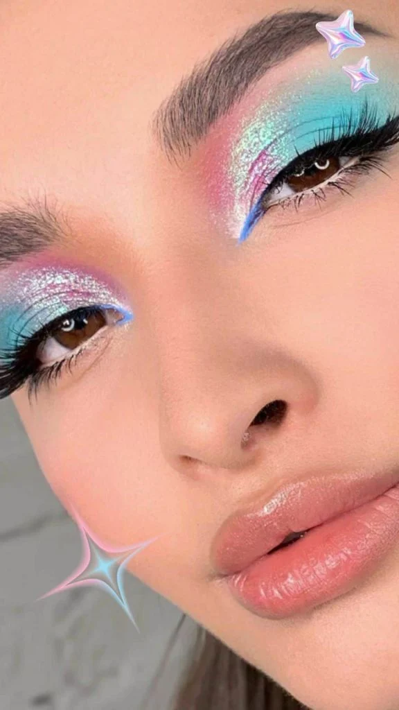 space party makeup