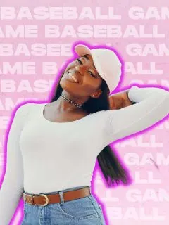 what to wear baseball cap girl