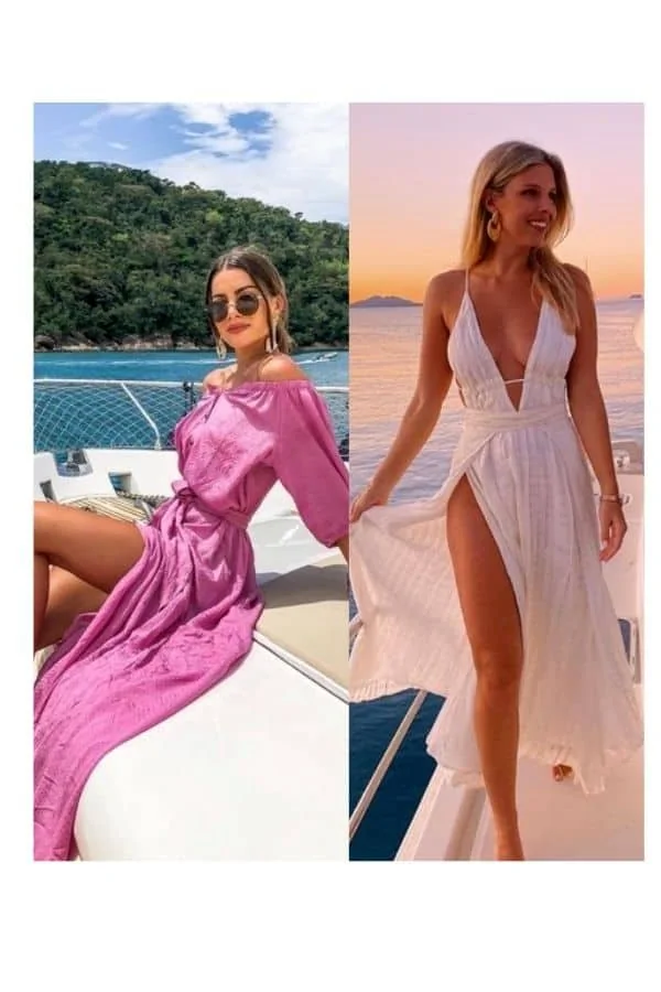 yacht party dress code Catamaran outfit 