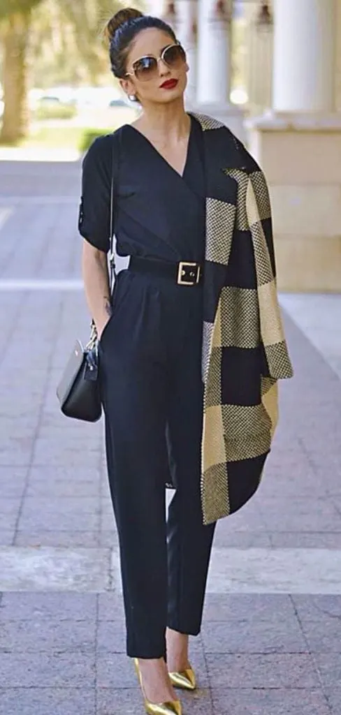 what to wear jumpsuit jacket
