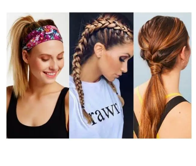 hairstyle yoga look