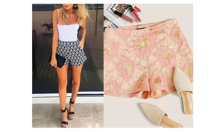 What to wear with jacquard pants 