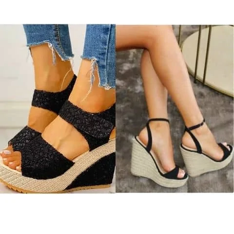 What to wear with wedge sandals