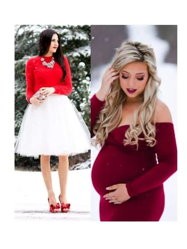 winter wonderland photoshoot outfit ideas